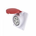 Розетка панельная с наклоном IP44 16А 3P+E+N 400В Розетка панельная с наклоном IP44 16А 3P+E+N 400В