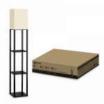 Светильник напольный под лампу этажерка торшер ТНО 06КВ-Е27-NB бежевый абажур, черный корпус IN HOME (1) Светильник напольный под лампу этажерка торшер ТНО 06КВ-Е27-NB бежевый абажур, черный корпус IN HOME (1)