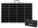 Портативная солнечная электростанция ЭРА ERAZS-01 (комплект), 200 Вт, 32400 мАч, Li-ion. Солнечная панель 50 Вт
