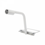 Кронштейн для уличных светильников L=625мм d=51мм приставного монтажа с 1 хомутом серый REXANT