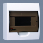 Бокс ЩРН-П-8мод настен пласт бел (дв.прозр) IP41 DEKraft Systeme Electric (1/20/160) Бокс ЩРН-П-8мод настен пласт бел (дв.прозр) IP41 DEKraft Systeme Electric (1/20/160)