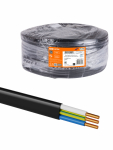 Кабель ВВГ-П нг(А)-LSLTx 3х2,5 ок(N, PE)-0,66 ГОСТ (разномер) TDM Кабель ВВГ-П нг(А)-LSLTx 3х2,5 ок(N, PE)-0,66 ГОСТ (разномер) TDM