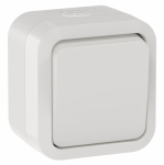 TORS Выключ. кнопочный 10А IP55 TS310 белый IEK