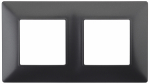 Рамка 2гн антрацит 14-5002-05 Elegance ЭРА Рамка 2гн антрацит 14-5002-05 Elegance ЭРА