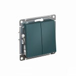 Переключатель 2кл промеж с/у изумруд механизм AtlasDesign Systeme Electric (1/5) Переключатель 2кл промеж с/у изумруд механизм AtlasDesign Systeme Electric (1/5)