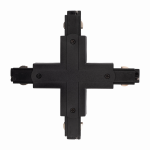 Аксессуар к шинопроводу 3P PTR CX-BL коннектор черный Jazzway