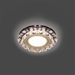 Светильник Кругл. Графит/Кристалл/Хром, Gu5.3, LED 2700K Gauss Backlight 1/40 СНЯТ Светильник Кругл. Графит/Кристалл/Хром, Gu5.3, LED 2700K Gauss Backlight 1/40 СНЯТ