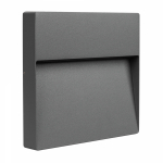 Светильник LGD-TRACE-S215x215-8W Warm3000 (GR, 60 deg, 230V) (ARL, IP65 Металл, 3 года)