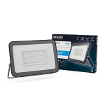 Прожектор светодиод 50Вт 6500К 6000Лм черный IP65 СДО Gauss Qplus (1/10)