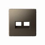 ARTGALLERY НАКЛАДКА ДВОЙНАЯ для информационных функций типа Keystone, МОККО ARTGALLERY НАКЛАДКА ДВОЙНАЯ для информационных функций типа Keystone, МОККО