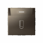 Выключатель карточный с/у мокко механизм быстрозажим без задержки времени ArtGallery Systeme Electric