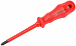 Отвертка Pozidriv PZ2х100мм диэлектрическая 1000В K2 ARMA2L 3 IEK (1/12/120)