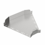 Угол д/листового кабель.лотка 45° горизонтальн. без соединит. разъема сталь ПРОМРУКАВ