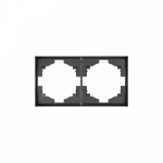 Рамка 2гн графит MIELE STRONG KRANZ (1/200)