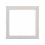 Рамка 1-пост. цвет белый глянцевый, пластик DKC