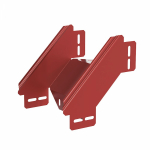 Угол д/листового кабель.лотка 90° вертикально ниспадающий (внешний) без соединит. разъема сталь ПРОМРУКАВ