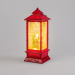 Декоративный фонарь с эффектом снегопада и подсветкой "Дед Мороз", Теплый белый Neon-Night (1/1/6)