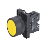 Кнопка управления NP2-EA52 без подсветки желтая 1НЗ, IP40  CHINT (1)