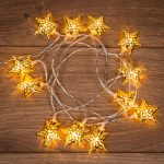 Гирлянда "Звезды" светодиодная на солнечной батарее 12 LED теплый белый 1,2 метра Neon-Night (1/1/48) Гирлянда "Звезды" светодиодная на солнечной батарее 12 LED теплый белый 1,2 метра Neon-Night (1/1/48)