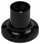 Патрон ЭРА Е27 потолочный бакелит, черный, Б/Н, гр.уп., 50 шт.