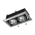 Встраиваемый светильник Metal Modern GU10 2x50Вт Встраиваемый светильник Metal Modern GU10 2x50Вт