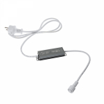 Блок питания (трансформатор) для уличныx гирлянд 24В, 40Вт, алюминиевый корпус, IP65 NEON-NIGHT