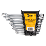 Набор гаечных комбинированных ключей НКК-8 (8-19) PROFESSIONAL КВТ (1/5/20) Набор гаечных комбинированных ключей НКК-8 (8-19) PROFESSIONAL КВТ (1/5/20)