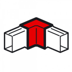 Внутренний угол 40x40 мм METRA