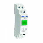 Кнопка модульная NP9-12/1 без подсветки, 1НО+2НЗ, зеленая  CHINT (1)