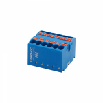 Зажим клеммный проходной 28.8мм размер ячейки 31.6мм 1 уровень сечение провода 2.5мм² 24А 690В термопласт DKC (ДКС) Зажим клеммный проходной 28.8мм размер ячейки 31.6мм 1 уровень сечение провода 2.5мм² 24А 690В термопласт DKC (ДКС)