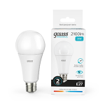 Лампа светодиод 25Вт груша А67 Е27 4100К 2100Лм матовая Gauss Elementary (1/10/50) Лампа светодиод 25Вт груша А67 Е27 4100К 2100Лм матовая Gauss Elementary (1/10/50)