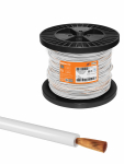 Провод ПуГВ 1х4,0 ГОСТ на катушке (150м), белый TDM Провод ПуГВ 1х4,0 ГОСТ на катушке (150м), белый TDM