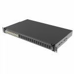 Оптическая полка выдвижная 1U с адатерами 8 х duplex LC ОМ2 в комплекте с лицевой панелью, пигтейлами, сплайс-кассет(ой/ами) и гильз Оптическая полка выдвижная 1U с адатерами 8 х duplex LC ОМ2 в комплекте с лицевой панелью, пигтейлами, сплайс-кассет(ой/ами) и гильз