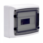 Корпус распред. шкафа 1двер. пластик серый 314мм 263мм 133мм с монтажной платой IP65 DKC