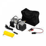 Компрессор автомобильный усиленный двухпоршневой с цифровым манометром и функцией автостоп (60л/мин, 10 АТМ) REXANT