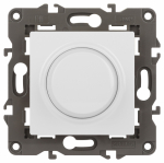 Светорегулятор 400Вт поворотно-нажимной с/у белый механизм 14-4101-01 Elegance ЭРА (1/6) Светорегулятор 400Вт поворотно-нажимной с/у белый механизм 14-4101-01 Elegance ЭРА (1/6)