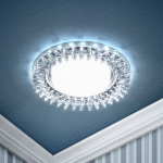 Светильник декор со светодиод подсветкой GX53 4000К прозрачный IP20 DK LD20 SL/WH ЭРА (1/30) СНЯТ Светильник декор со светодиод подсветкой GX53 4000К прозрачный IP20 DK LD20 SL/WH ЭРА (1/30) СНЯТ