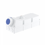 Розетка настенная с мех-ой блокировкой и боковым расположением разъема IP67 125А 2P+E 230В Розетка настенная с мех-ой блокировкой и боковым расположением разъема IP67 125А 2P+E 230В