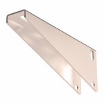 Консоль для крепления в профиль 30x50 нержавеющая сталь цвет серый ПРОМРУКАВ Без серии Консоль для крепления в профиль 30x50 нержавеющая сталь цвет серый ПРОМРУКАВ Без серии