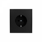 Розетка 1гн с З/К шторки с/у антрацит механизм с рамкой 16А MIELE STRONG KRANZ (1/100) Розетка 1гн с З/К шторки с/у антрацит механизм с рамкой 16А MIELE STRONG KRANZ (1/100)