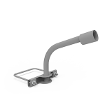 Кронштейн для уличных светильников L=625мм d=60мм с 1 хомутом на опору Gauss (1/6)