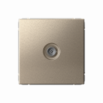 Розетка 1гн ТВ оконечная с/у шампань механизм ArtGallery Systeme Electric (1/5/20) Розетка 1гн ТВ оконечная с/у шампань механизм ArtGallery Systeme Electric (1/5/20)