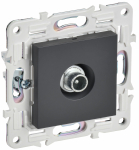 Розетка 1гн ТВ проходная с/у титан механизм SK-A17T SKANDY IEK (1/10/100)