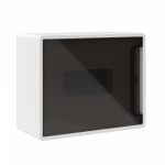 Щиток 8 мод настенный FRAME, белый, с тонированной дверцей, с 2 шинами PEN на 6 и 8 отв. Щиток 8 мод настенный FRAME, белый, с тонированной дверцей, с 2 шинами PEN на 6 и 8 отв.