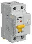 KARAT УЗДП c авт. выкл. 2Р (1Р+N) C 16A IEK