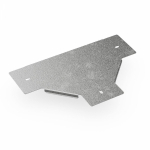 Крышка на тройник для кабельного лотка 225.2мм сталь оцинкованная горячее цинкование ПРОМРУКАВ Без серии