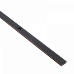 Шинопровод MTR16 2M-BL Шинопровод черный 2000х16мм Jazzway