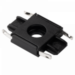 Шинопровод MTR16 CI-BL Коннектор черный I-обр. Jazzway