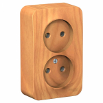 Розетка 2гн без З/К о/у ясень 16А IP20 Blanca Schneider Electric Розетка 2гн без З/К о/у ясень 16А IP20 Blanca Schneider Electric