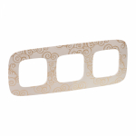 Рамка 3гн нарцисс золото Valena ALLURE Legrand (1) Рамка 3гн нарцисс золото Valena ALLURE Legrand (1)